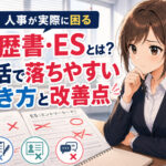人事が実際に困る履歴書・ＥＳとは？就活で落ちやすい書き方と改善点