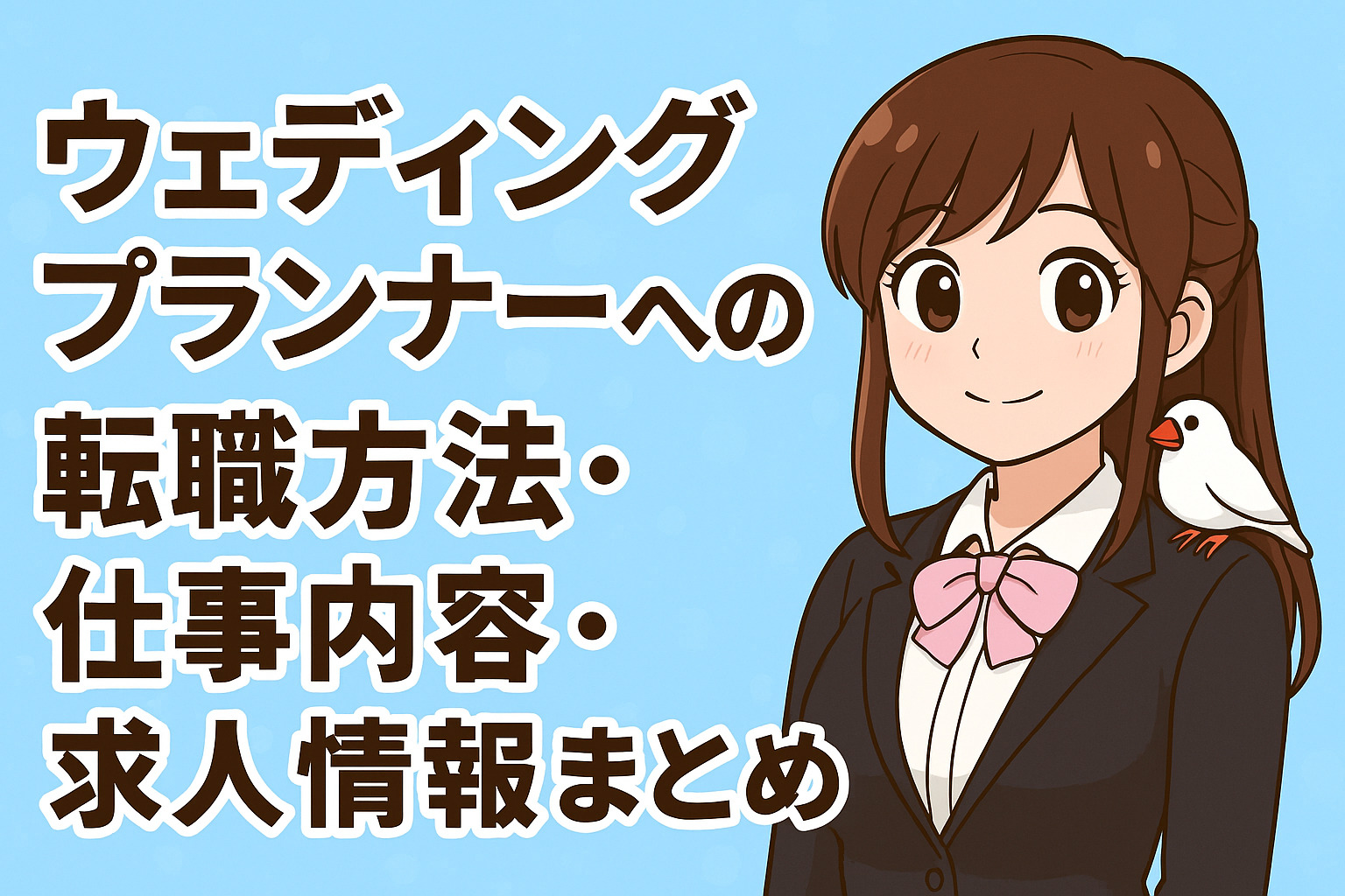 ウエディングプランナーの転職・就活準備ガイド