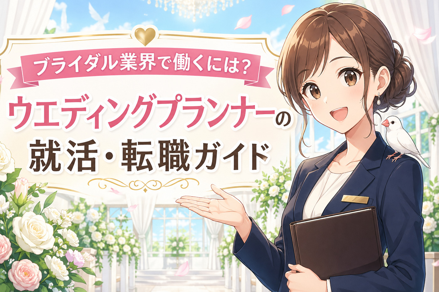 ブライダル業界で働くには？ウエディングプランナーの就活・転職ガイド