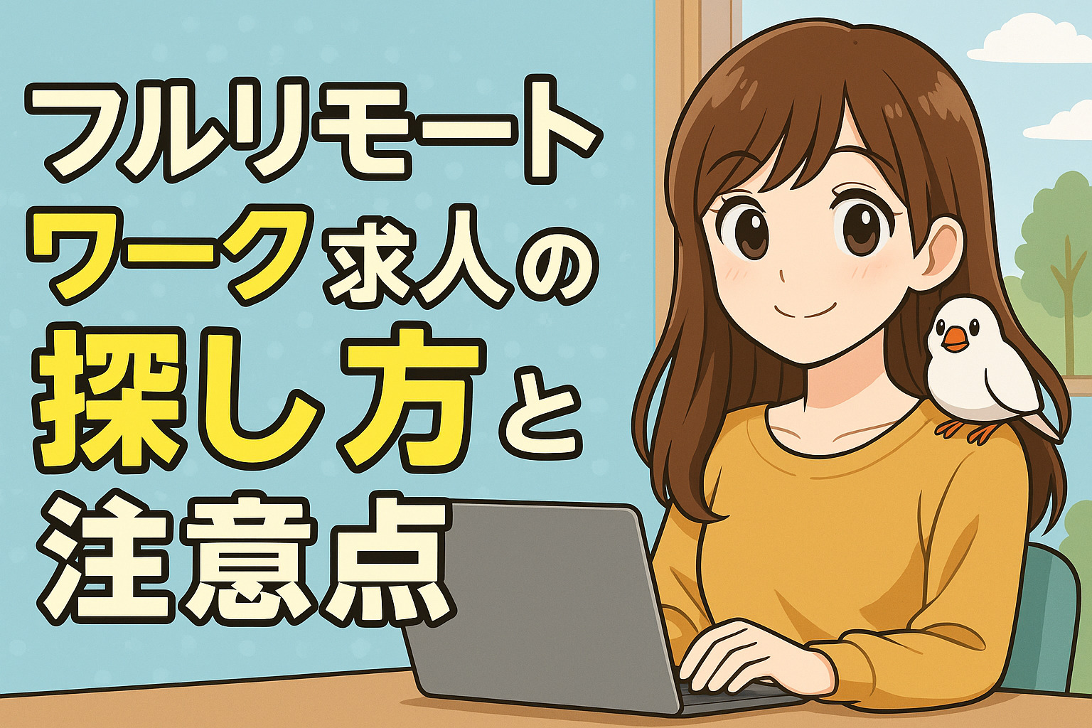 フルリモート求人の探し方と注意点