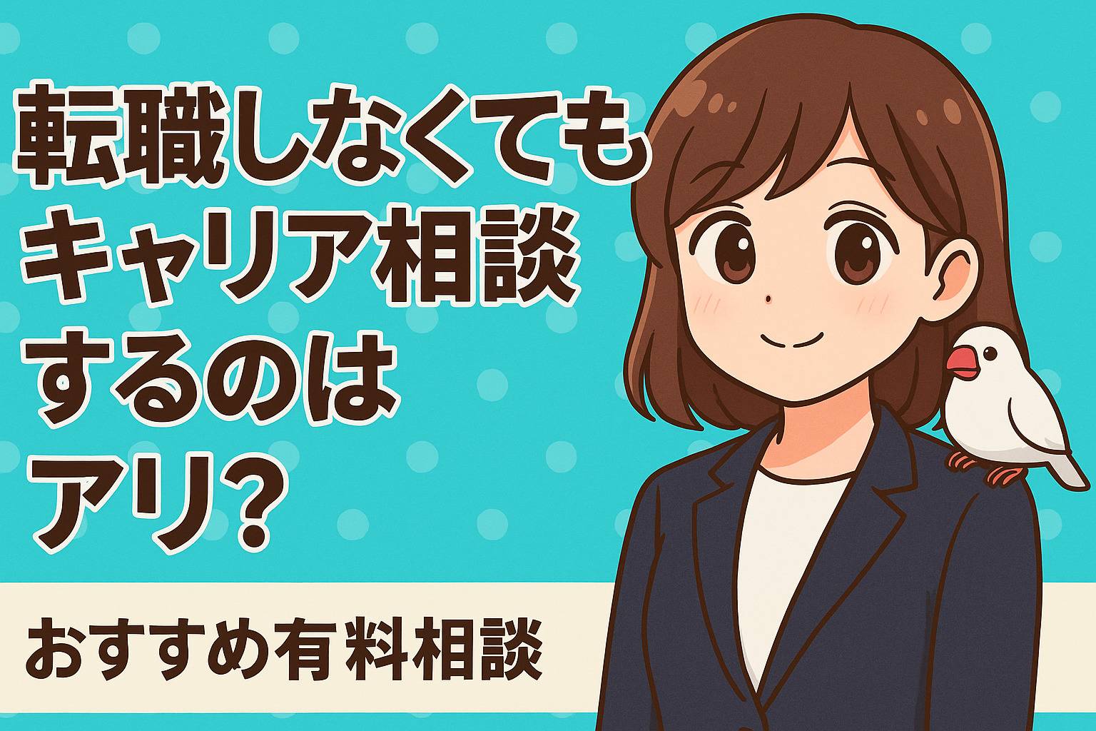 転職しなくてもキャリア相談するのはアリ？