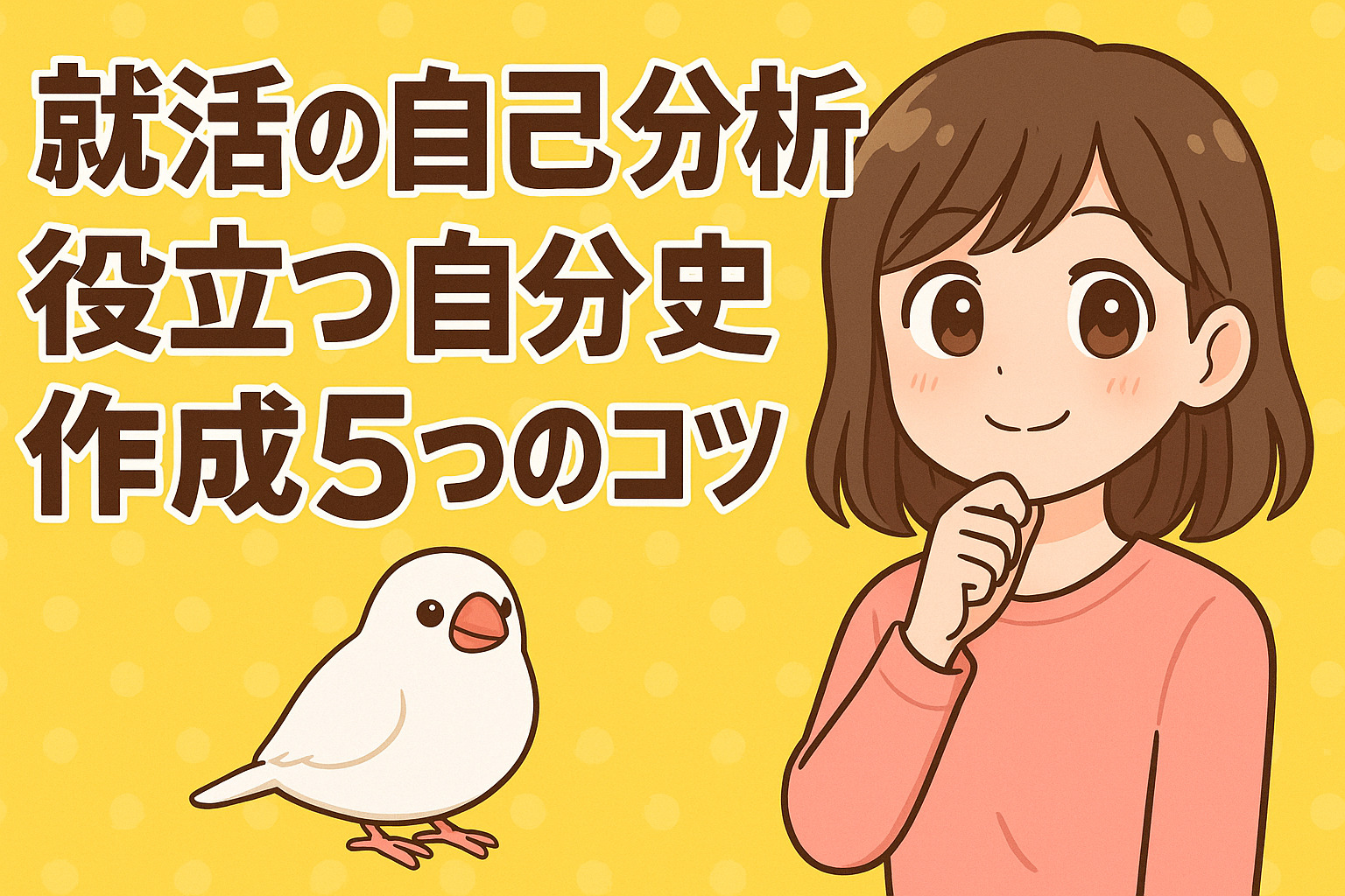 就活の自己分析に役立つ自分史作成5つのコツ