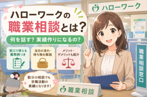ハローワークの職業相談とは?何を話す?実績作りになる?求人業界経験者が解説